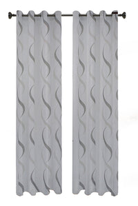 Tende Finestra con Occhielli 4 Cm Decorazione a Pannello soggiorno Moderno Salotto e Camera da Letto Cucina 1 o 2 Pannelli 140 X 290