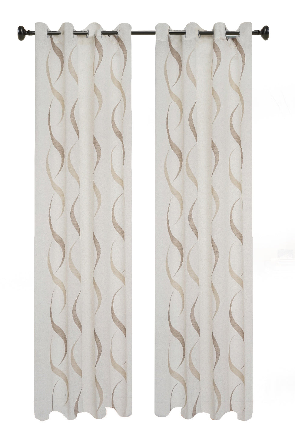 Tende Finestra con Occhielli 4 Cm Decorazione a Pannello soggiorno Moderno Salotto e Camera da Letto Cucina 1 o 2 Pannelli 140 X 290