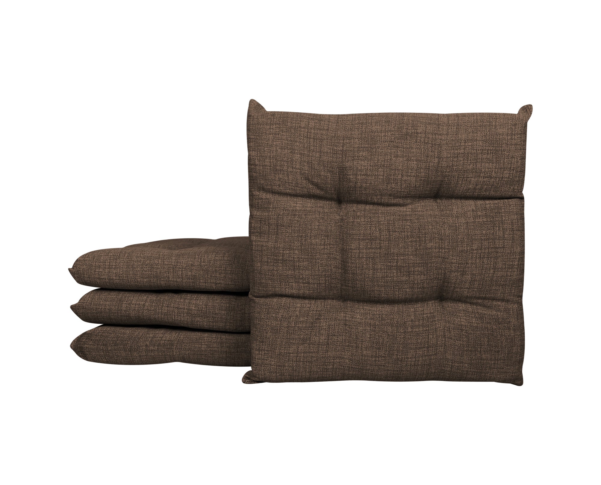 Set Di 6 Cuscini Per Sedia Con Lacci - Imbottiti In Cotone, Made In Italy, Spessore 6 Cm - Foto 11