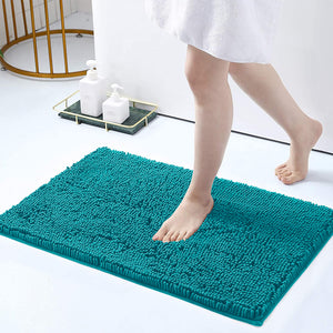Tappeto Da Bagno Microfibra Super Soffice Lavabile In Lavatrice Antiscivolo Assorbente