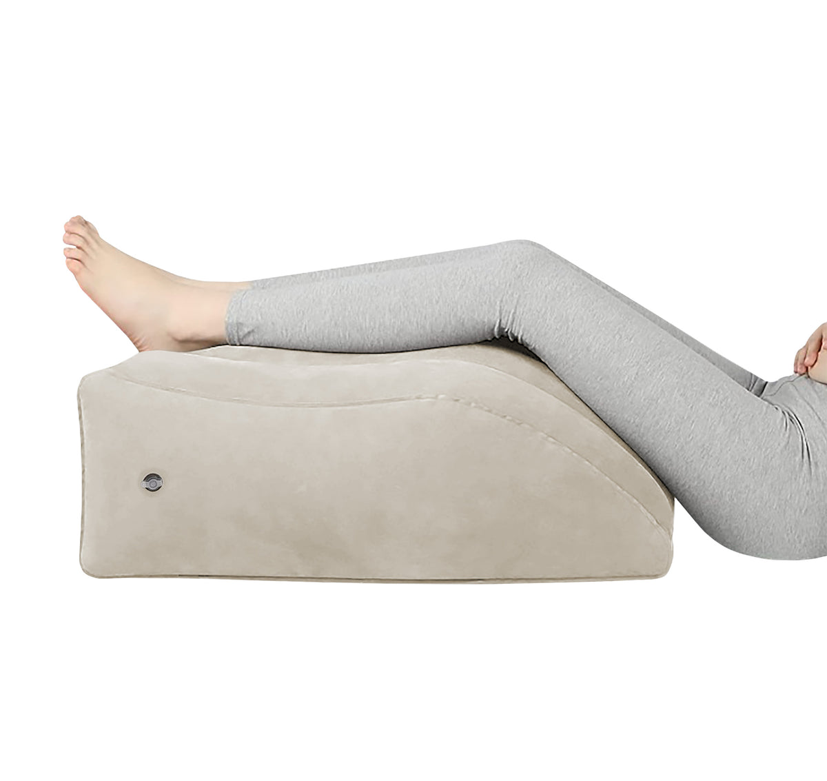 Cuscino Gonfiabile Per Gambe 45° - Sollevamento Gambe Per Dormire, Post-Operatorio E Circolazione - Foto 4