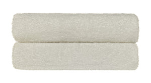 Set Asciugamani Bagno 100% Cotone Super Assorbenti Telo Doccia Spugna Professionali Salvietta Lavetta Viso Asciugamano Teli Asciugamano-Natural
