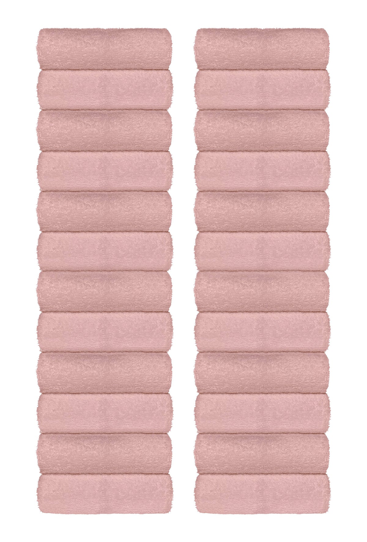 Set Asciugamani Bagno 100% Cotone Super Assorbenti Telo Doccia Spugna Professionali Salvietta Lavetta Viso Asciugamano Teli Asciugamano - Rosa