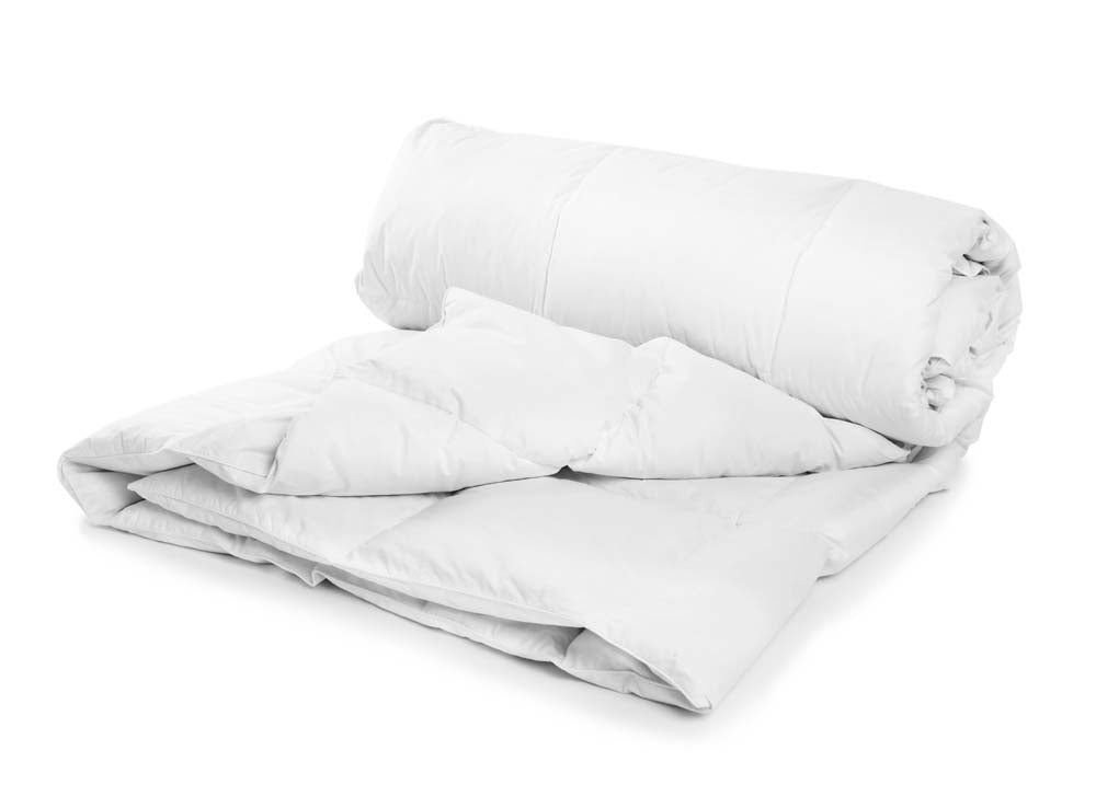 Piumino Letto Primaverile in Morbida Microfibra bianco Coperta Trapunta Sottile Anallergico Piumone Autunnale