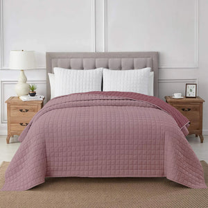 Trapuntino Coperta Primaverile Trapunta Anallergica Tinta Unita Made in Italy il Gruppone Passione Casa