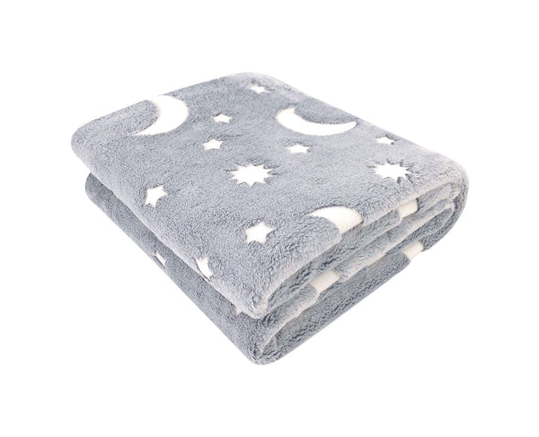 QH Coperta luminosa senza cuciture con stelle scintillanti che si
