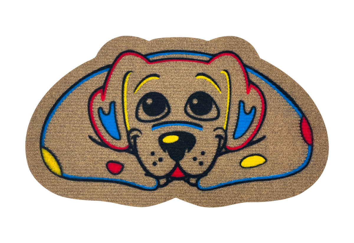Zerbino Ingresso Resistente A Forma Animale Antiscivolo 40 x 70 Cm AsciugaPassi Facile Da Pulire Antibatterico Cane Gatto