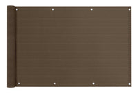 Telo Copribalcone Tinta Unita 90 x 500 Cm HDPE UV Frangivento Con Occhielli e 24 Metri Corda Schermo Privacy Terrazzo Frangivista Antipioggia