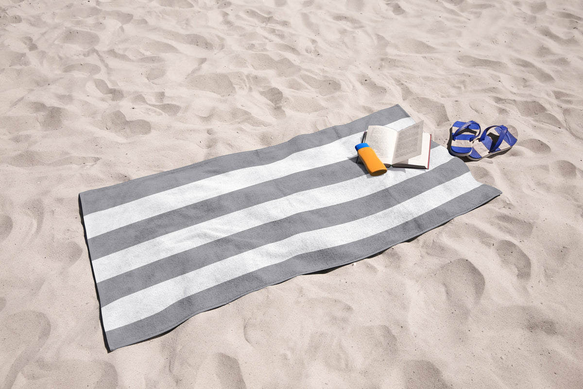 Hermet Telo Mare Juventus FC - Spugna 100% Cotone 90x170cm | Ufficiale | Bianco Nero - Foto 2