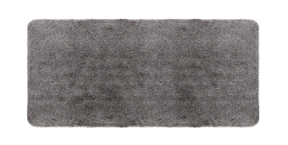 Tappeto in Finta Pelliccia Sintetica Tinta Unita Effetto Rabbit A Pelo Lungo Vellutato Decorativo Super Morbido Scendiletto Passatoia Camera Cucina Corridoio