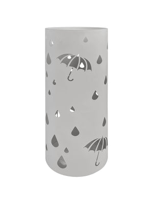 Portaombrelli Interno Esterno  Elegante in Metallo Con Ganci Per Ombrellini Design Moderno