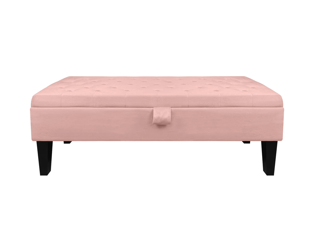 Divanetto In Velluto Panca Contenitore Pouf PortaOggetti Panca Sgabello A Pie Di Letto Cassapanca Ingresso Legno Massello Panchina