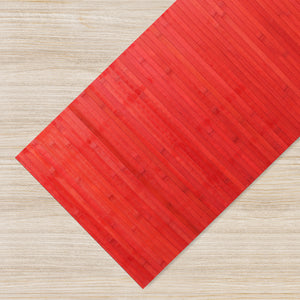 Passatoia per cucina o tappeto da ingresso in Vero Bamboo Naturale 7 misure 3 colori