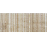 Passatoia per cucina o tappeto da ingresso in Vero Bamboo Naturale 7 misure 3 colori